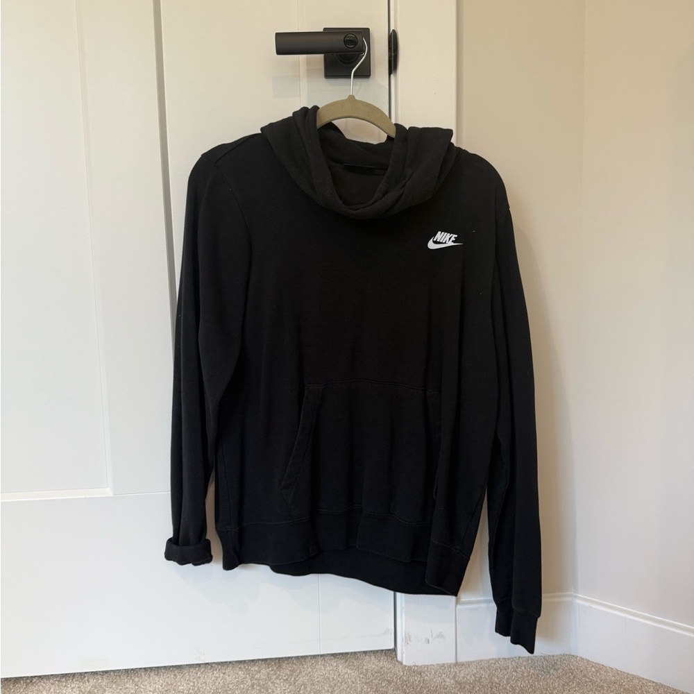 Nike Black Cowl Neck Sweater